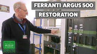Ferranti Argus 500 - restoration and demonstration | 1960's computer