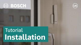Installation: Door/Window contact | Bosch Smart Home