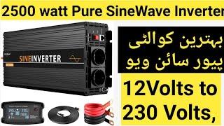 Brst Quality Pure sine wave inverter for home#SineWave,#PowerInverter,#carinverter,#solarsystem,