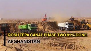 Qosh Tepa Canal phase two 81% done