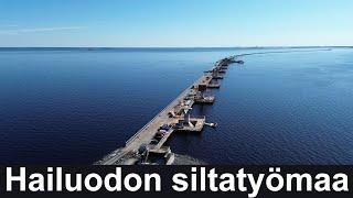 Hailuodon siltatyömaa 12.5.2025