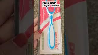 Double Action Tongue cleaner | Tongue cleaner review # best shorts# shorts# |