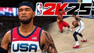 NBA 2K25 MyCAREER - FIBA World Cup Finals - INSANE ANKLE BREAKER