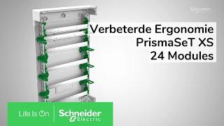 Verbeterde Kabelingsergonomie met PrismaSeT XS 24 Module Behuizingen | Schneider Electric Support