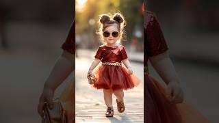 Fashionable Baby Dress Ideas #ai #cutebaby #piu #baby #baby #fashion #babyfashion