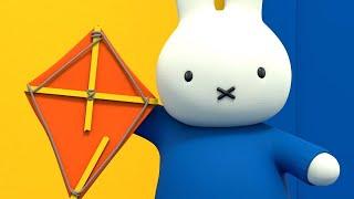 Miffy’s New Kite! | Miffy | Animation For Kids