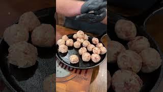 pizza sausage balls  #pizza #sausageballs #gamedayfood