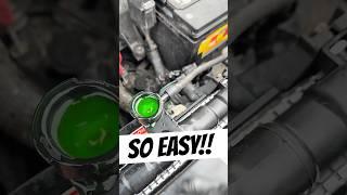 Easiest Way to Bleed CoolantMechanic’s Secret Trick! #mechanic