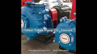 Tobee Horizontal Centrifugal Mining Slurry Pump 8x6 AHR for Mining and Milling