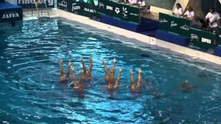 WJSSC14, Hungary, combo finals, pre-swimmers