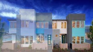 Las Vegas Modern Townhomes Starting $410K+ Contour By Tri Pointe Southwest Las Vegas 1567 Sqft, 3BD