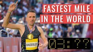 How I Ran the Fastest Mile In The World