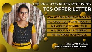 PROCESS AFTER RECEIVING TCS OFFER LETTER | TCS XPLORE | TCS JOINING LETTER