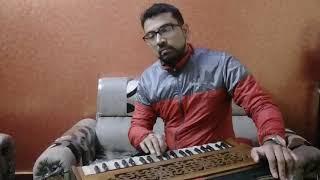 Duita Phool Deurali Maa.. Narayan Gopal song || Uttam Poudel with harmonium