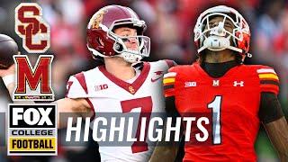 USC Trojans vs. Maryland Terrapins Highlights | FOX College Football