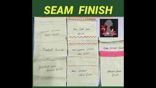 Types of Seam Finish | Best Fashion Designing Institute | Top Tailoring Institute |