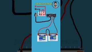 Double Battery Inverter Connection | Inver Battery Connection For Home