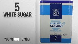 Top 10 White Sugar [2018]: Tate and Lyle Fairtrade Granulated Pure Cane Sugar Drum with Handle 3 kg