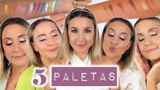 5 paletas y looks