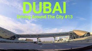 Dubai Drive From DAFZA Metro To Danube Metro Station