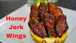 Honey Jerk Wings| The BEST wings and Homemade Green Seasoning