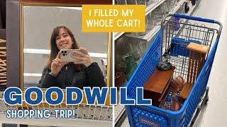 I FILLED MY CARD AT GOODWILL! | Thrift with Me | Vintage Haul