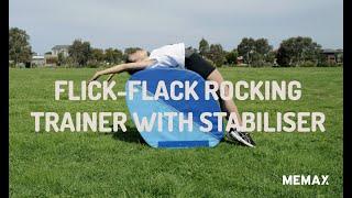 MEMAX Flick-Flack Rocking Gym Trainer with Stabiliser