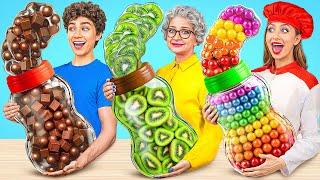 Me vs Grandma Cooking Challenge | Funny Food Recipes by Multi DO Joy