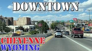 Cheyenne - Wyoming - 4K Downtown Drive