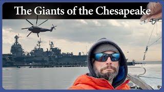 Cruising by the Largest Naval Base In the World - Episode 328 - Journey of a Wooden Boat