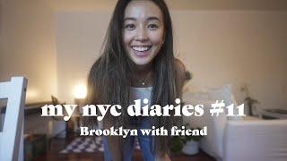 【NYC vlog】Brooklynで友達とゆっくりした日️ | #英語トーク