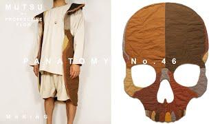 Skull Patchwork Throw Blanket / Panatomy No.46 / Making