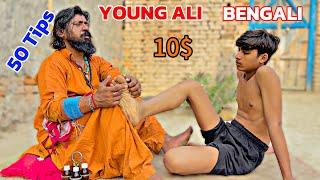 ASMR Young Ali Enjoys a Deep Full Body Cracking Massage by Bengali Specialist #asmr #bengalibaba