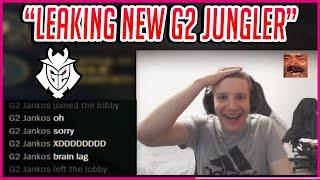 Jankos Accidently Joins G2 Lobby And Leaks New G2 Jungler  | Jankos Clips