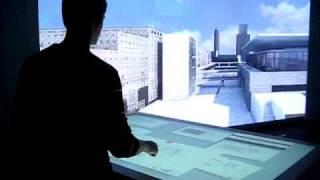 Multitouch architectural design review in VR