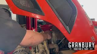 How to change oil on a KIOTI CX30 Tractor