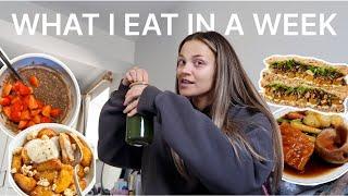 *REALISTIC* What I eat in a week