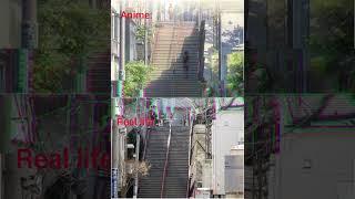 Real places shown in kimi no na wa | Your name anime ending stair scene in real life