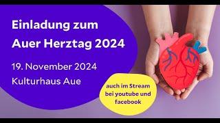 Auer Herztag 2024 - Stärke Dein Herz! - Herzschwäche erkennen und behandeln