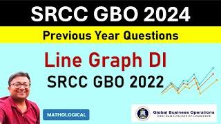 Target SRCC GBO 2024 || Line Graph DI | Data Interpretation || SRCC GBO 2022 PYQs and Solution