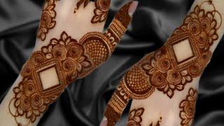 Stylish & Attractive Back Hand Mehndi Designs ll Easy Latest Arabic Mehndi Design l New Henna Design