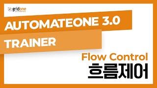 10. 흐름제어 (AutomateOne 3.0 Trainer)