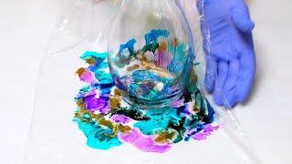 Alcohol Ink Vase - Simple Stained Glass Vase DIY