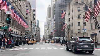 The Bronx to Downtown Manhattan via 5th Avenue Drive in New York City