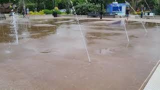 Lawrence Plaza Splash Park Bentonville Arkansas