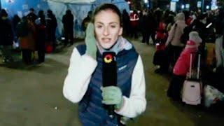 Carolina Amoroso desde Lviv en el noveno día de la invasión de Rusia a Ucrania