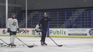 Jacksonville Icemen in their Brandon Mashinter era