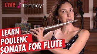 Just Practicing with Amelie | Francis Poulenc SONATA