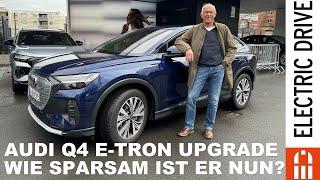 2024 Audi Q4 e-tron Upgrade Modellpflege Fahrbericht Test Verbrauch Update | Electric Drive Check