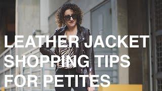 Leather Jacket Shopping Tips For Petites